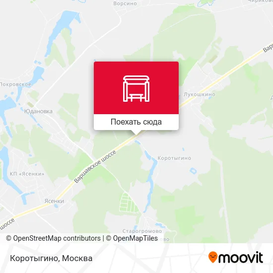 Карта Коротыгино