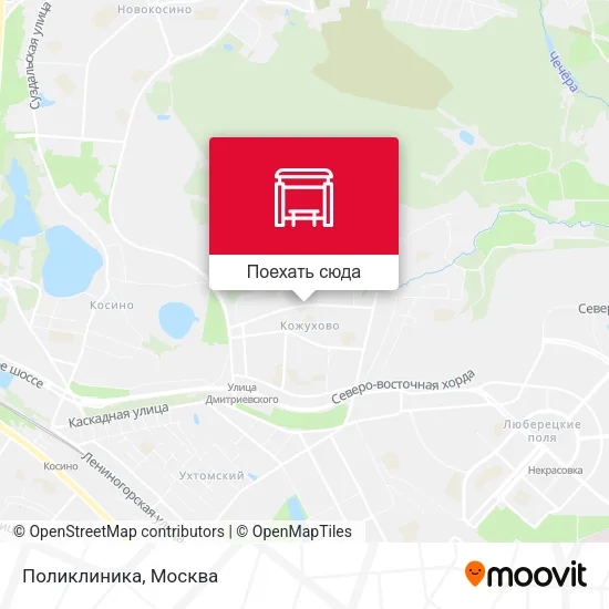 Карта Поликлиника