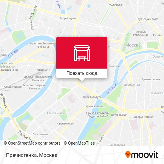 Карта Пречистенка