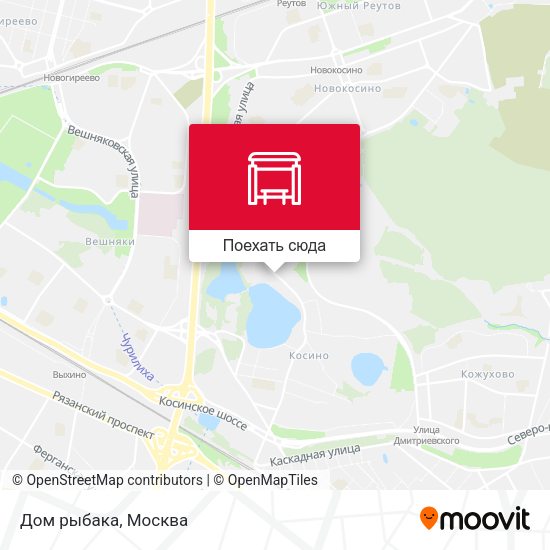 Карта Дом рыбака