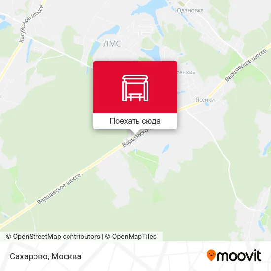 Карта Сахарово