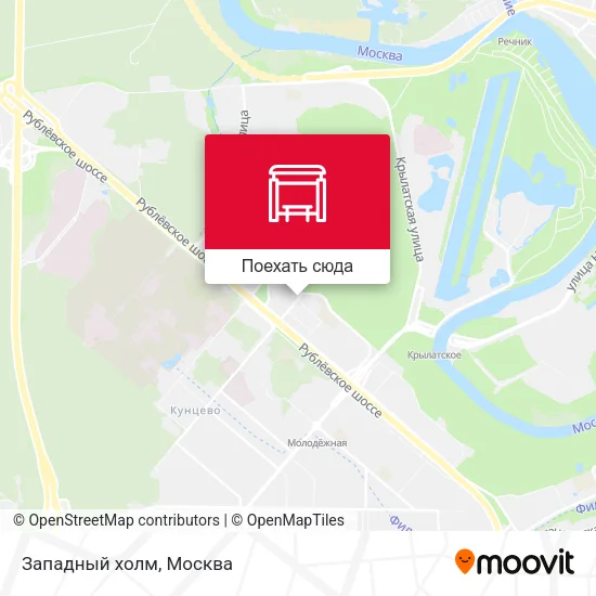 Карта Западный холм