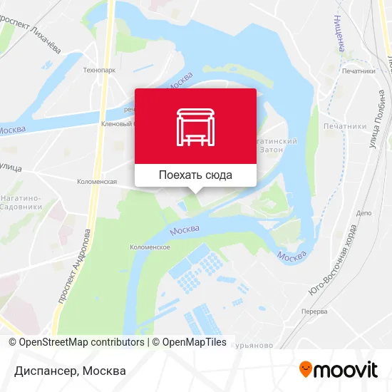 Карта Диспансер