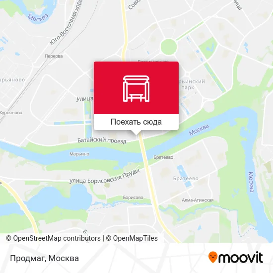 Карта Продмаг