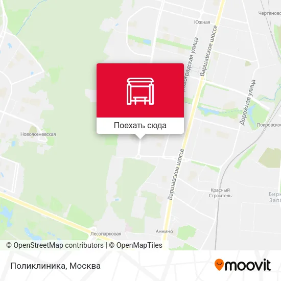 Карта Поликлиника