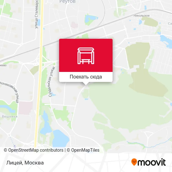 Карта Лицей