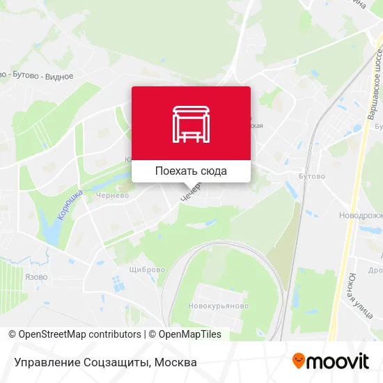 Карта Управление Соцзащиты