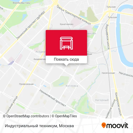 Карта Индустриальный техникум