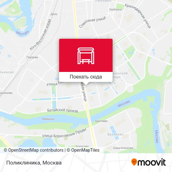 Карта Поликлиника