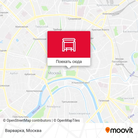 Карта Варварка