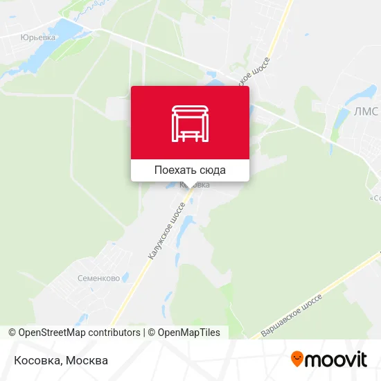 Карта Косовка