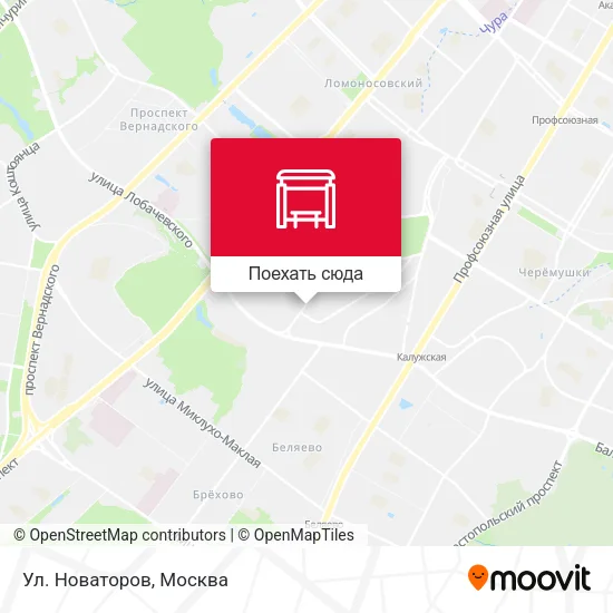 Карта Ул. Новаторов