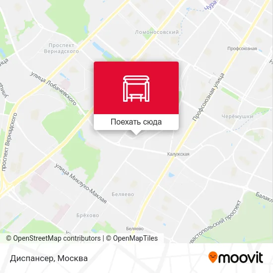 Карта Диспансер
