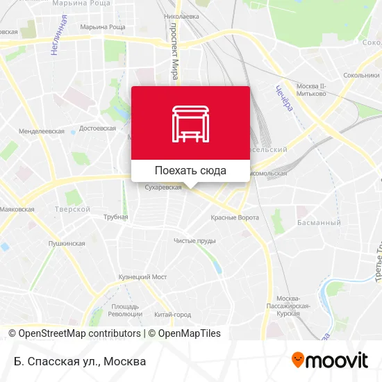 Карта Б. Спасская ул.