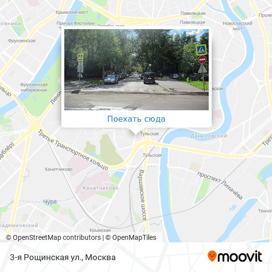 Карта 3-я Рощинская ул.