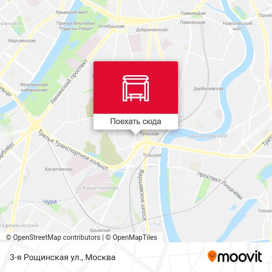 Карта 3-я Рощинская ул.