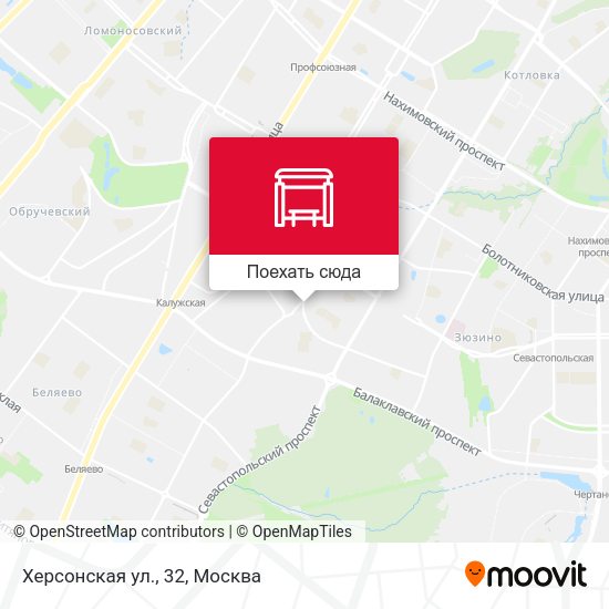 Карта Херсонская ул., 32