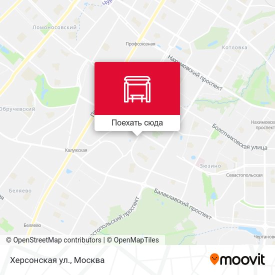 Карта Херсонская ул.