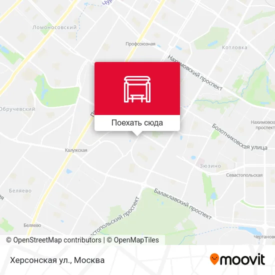 Карта Херсонская ул.