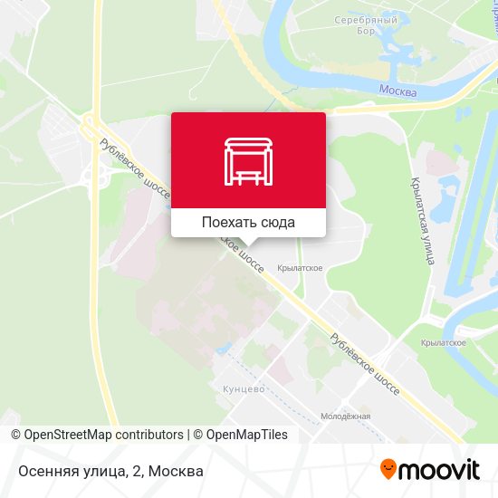 Карта Осенняя улица, 2