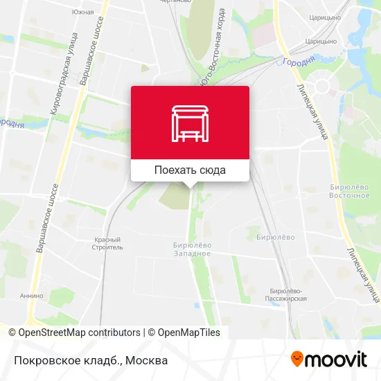 Карта Покровское кладб.
