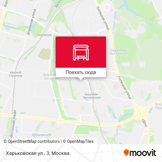 Карта Харьковская ул., 3