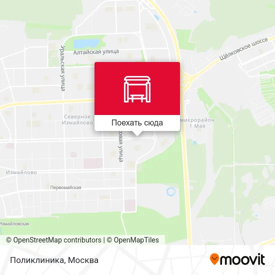 Карта Поликлиника