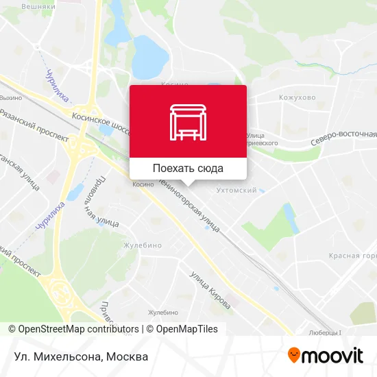 Карта Ул. Михельсона