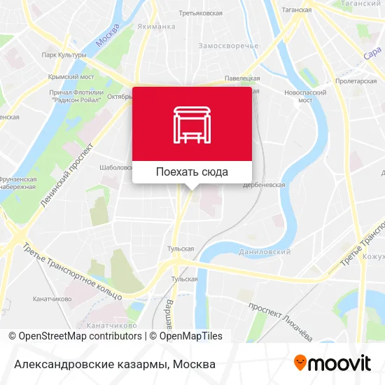 Карта Александровские казармы