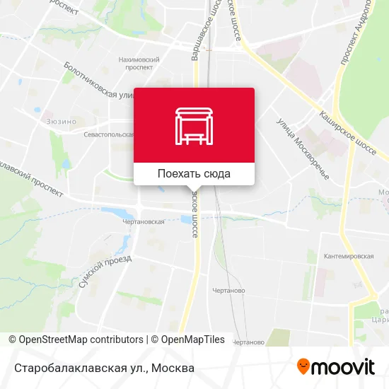Карта Старобалаклавская ул.