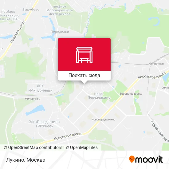Карта Лукино