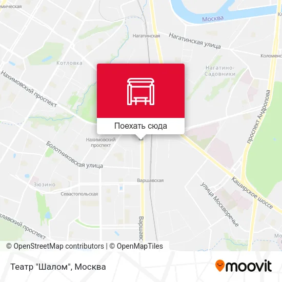 Карта Театр "Шалом"