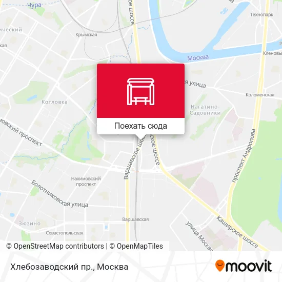 Карта Хлебозаводский пр.