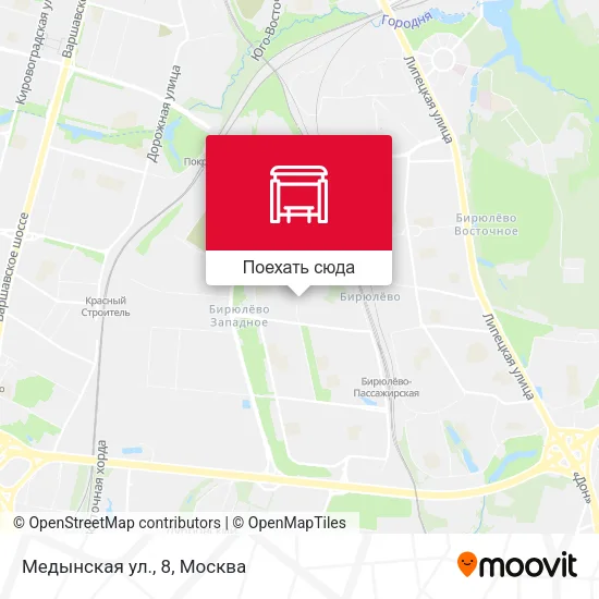 Карта Медынская ул., 8