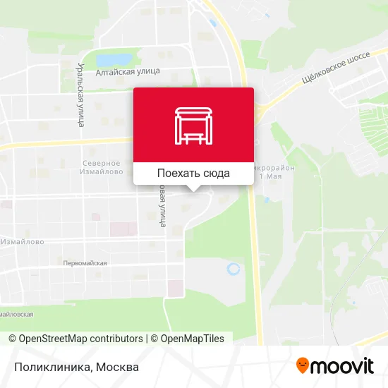 Карта Поликлиника