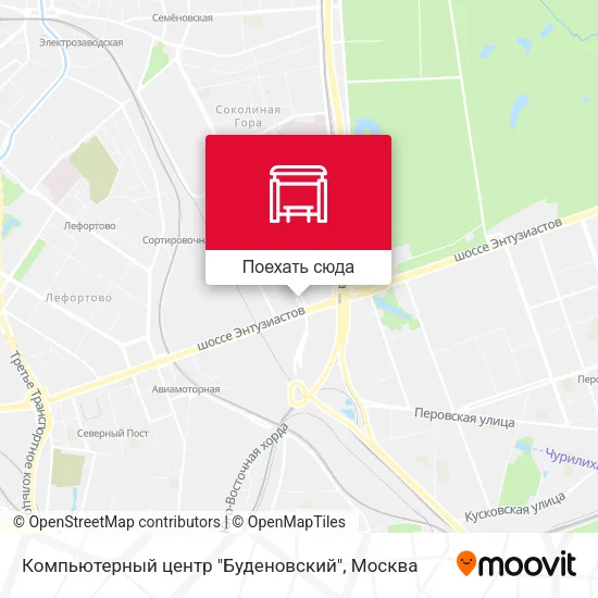 Карта Компьютерный центр "Буденовский"