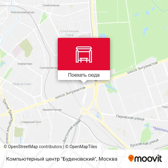 Карта Компьютерный центр "Буденовский"