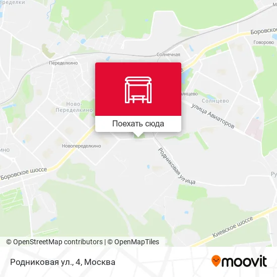 Карта Родниковая ул., 4