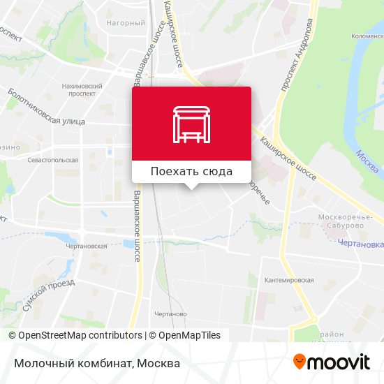 Карта Молочный комбинат