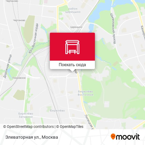 Карта Элеваторная ул.