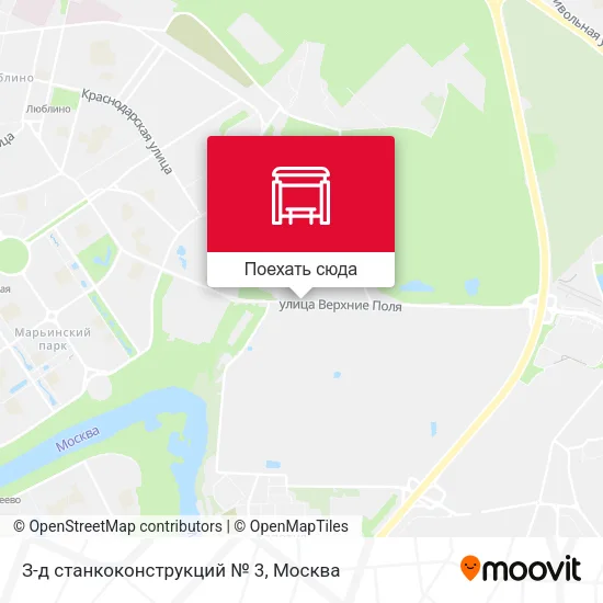 Карта З-д станкоконструкций № 3