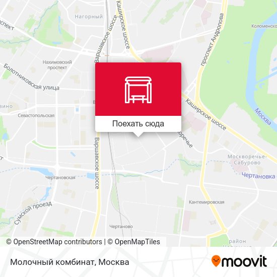 Карта Молочный комбинат
