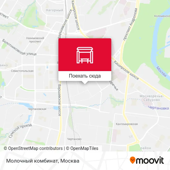 Карта Молочный комбинат