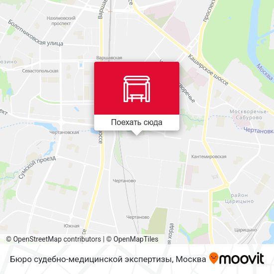 Карта Бюро судебно-медицинской экспертизы