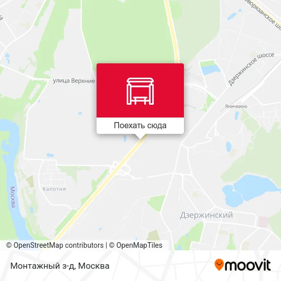 Карта Монтажный з-д