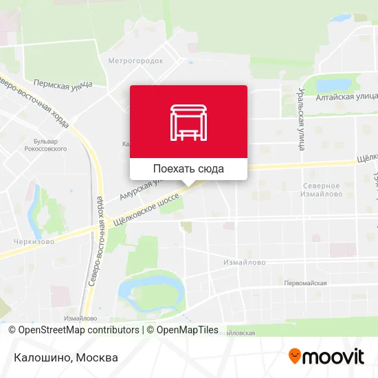 Карта Калошино
