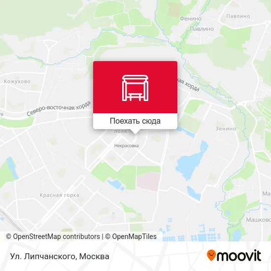 Карта Ул. Липчанского