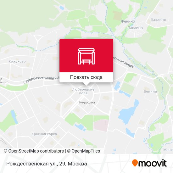 Карта Рождественская ул., 29