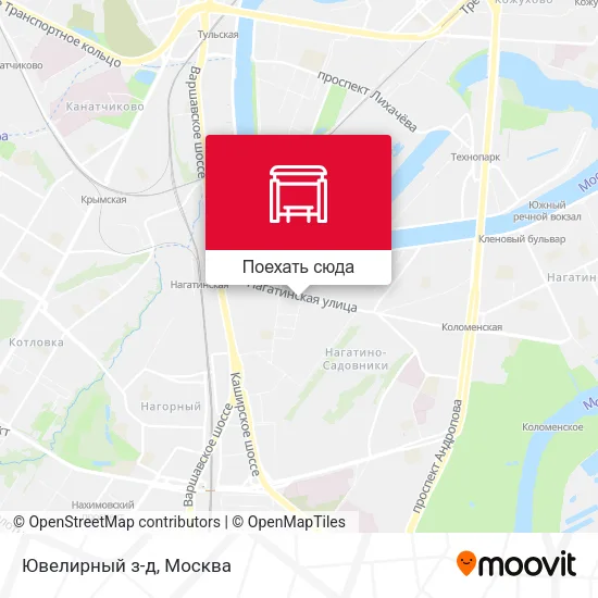 Карта Ювелирный з-д