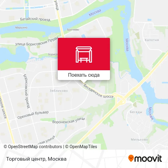 Карта Торговый центр